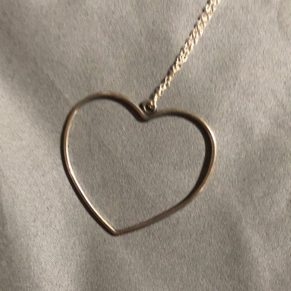 Silver Heart Necklace